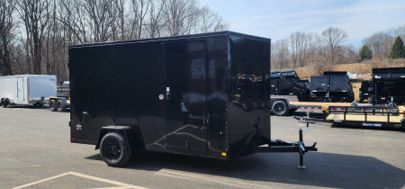 New 7 x 12 Look ST DLX Cargo Blackout Package 3.5k **With Brakes**