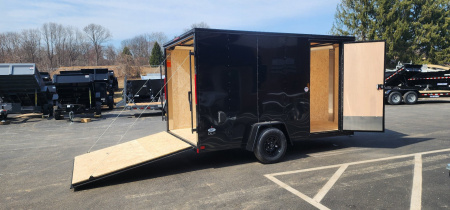 New 7 x 12 Look ST DLX Cargo Blackout Package 3.5k **With Brakes**
