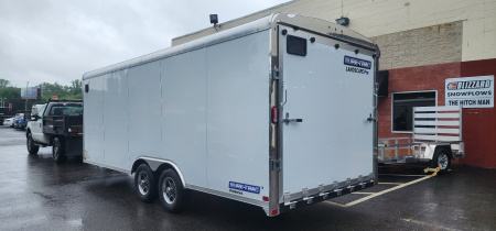 New 8.5 x 20 Sure-Trac Landscape Pro Enclosed Round Top Cargo Trailer  10k