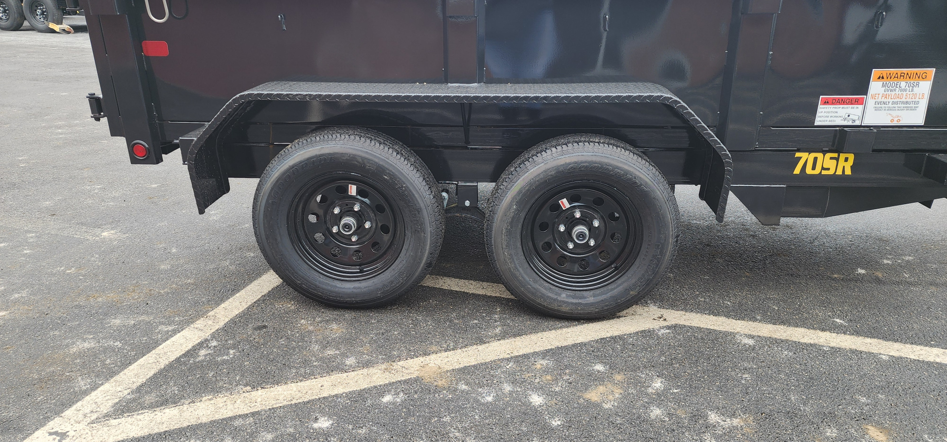 New 5 x 10 Big Tex Trailers Low Pro 70SR Dump Trailer 7k