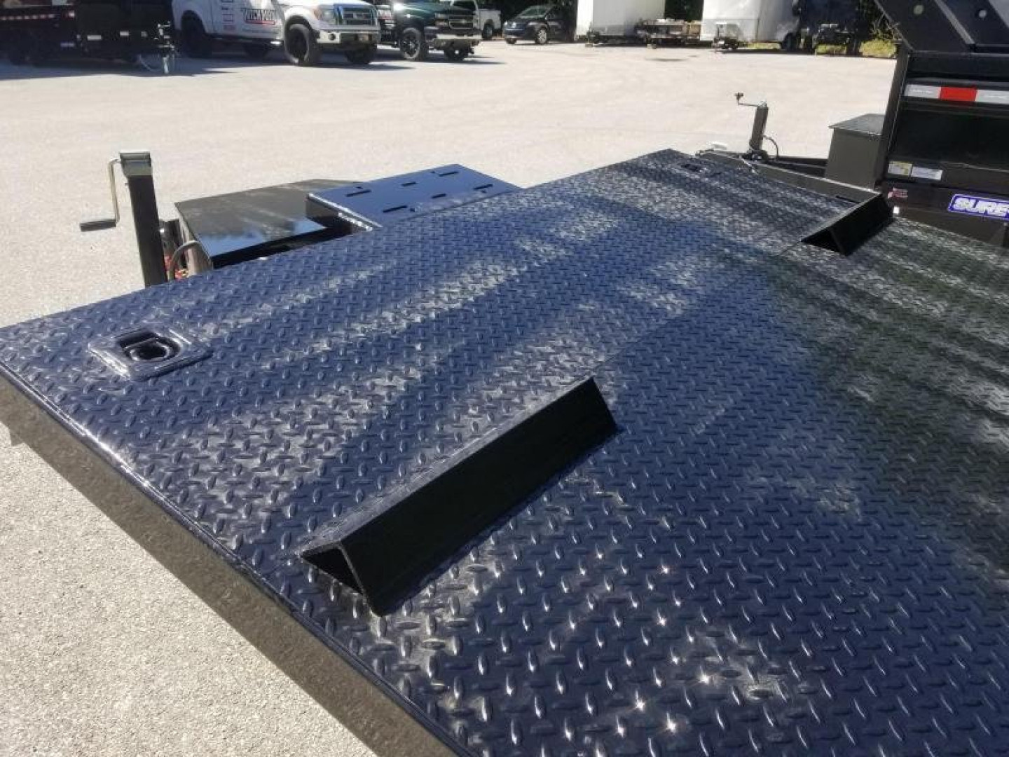 New 7 x 20 BWISE Hydraulic Tilt Equipment /Car Hauler Trailer 10k