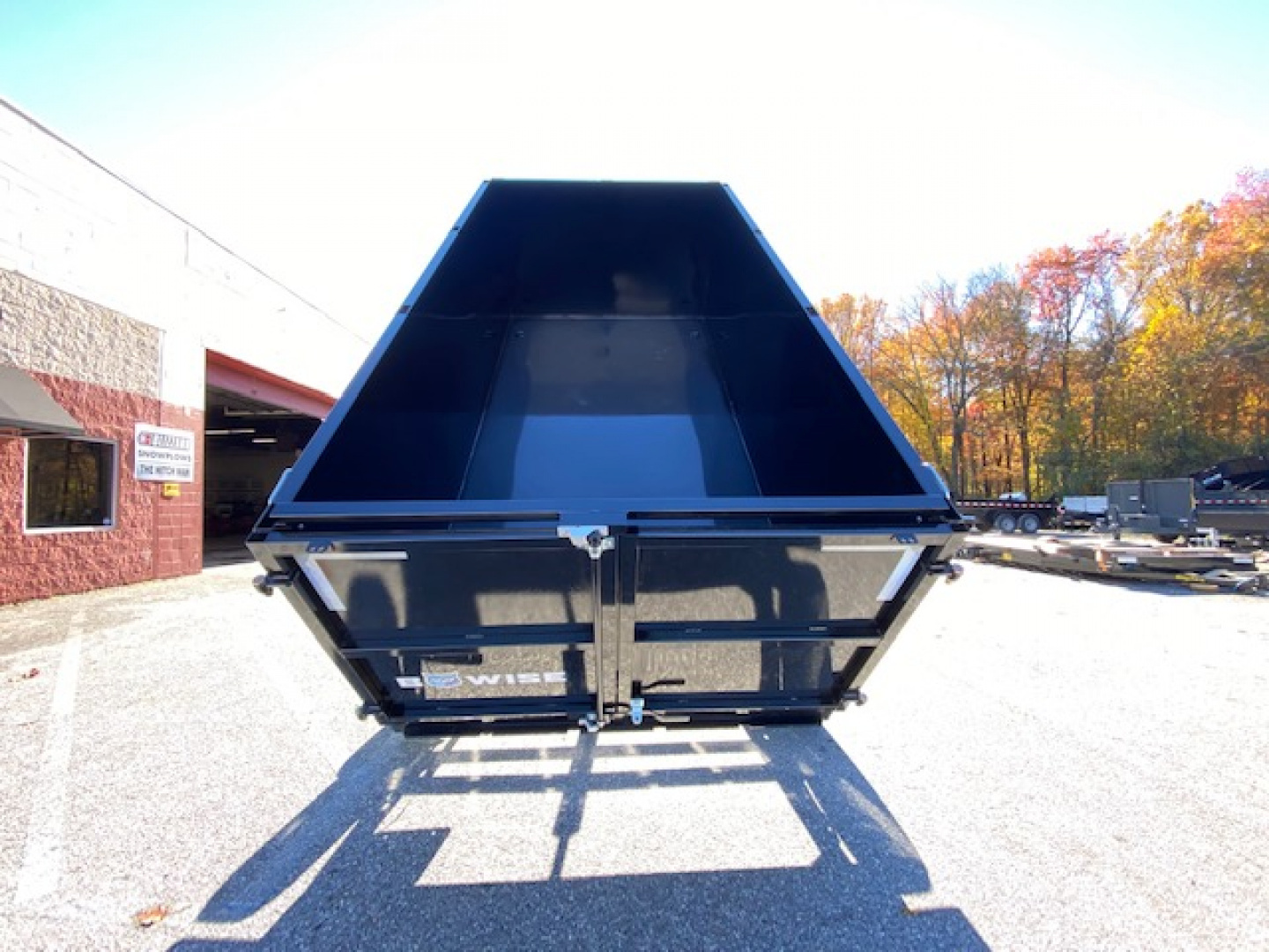 New 6 x 10 BWISE Low Pro Dump Trailer 44" High Sides****  10k