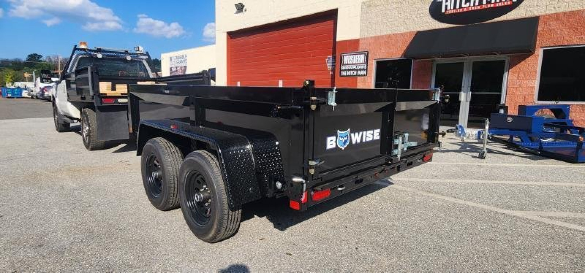 New 6 x 10 BWISE Low Pro Dump Trailer 10k