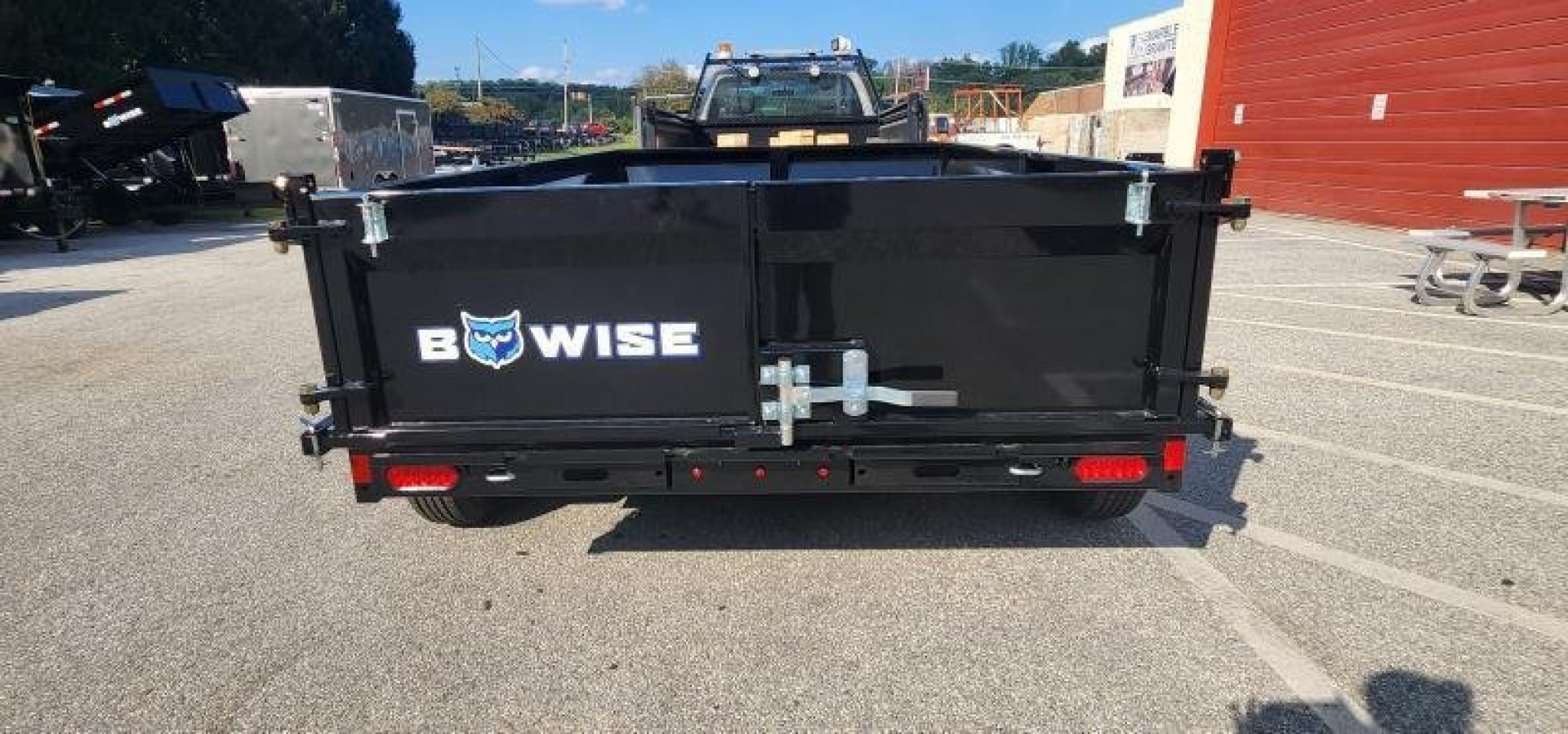 New 6 x 10 BWISE Low Pro Dump Trailer 10k