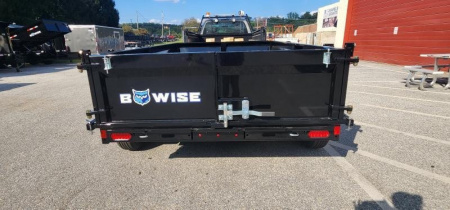 New 6 x 10 BWISE Low Pro Dump Trailer 10k
