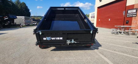 New 6 x 10 BWISE Low Pro Dump Trailer 10k