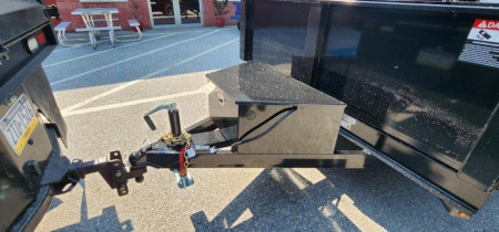 New 7 x 12 BWISE Low Pro Dump Trailer 10k