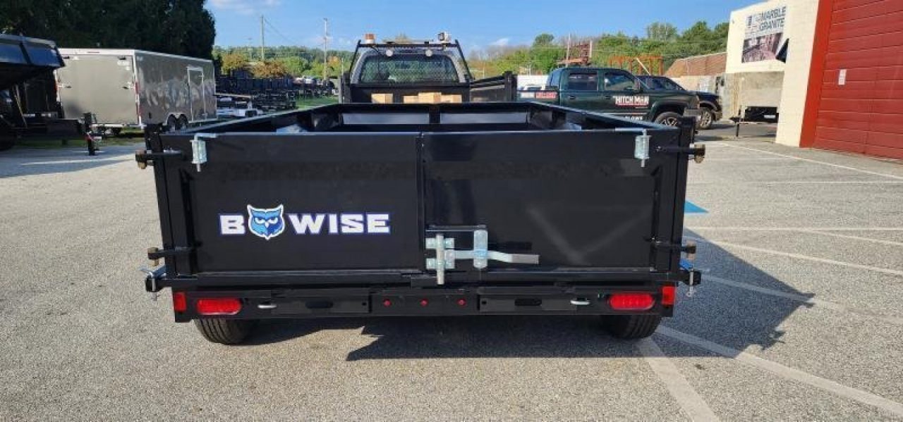 New 6 x 12 BWISE Low Pro Dump Trailer 10k