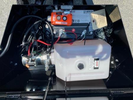 New 7 x 12 BWISE Low Pro Dump Trailer 10k