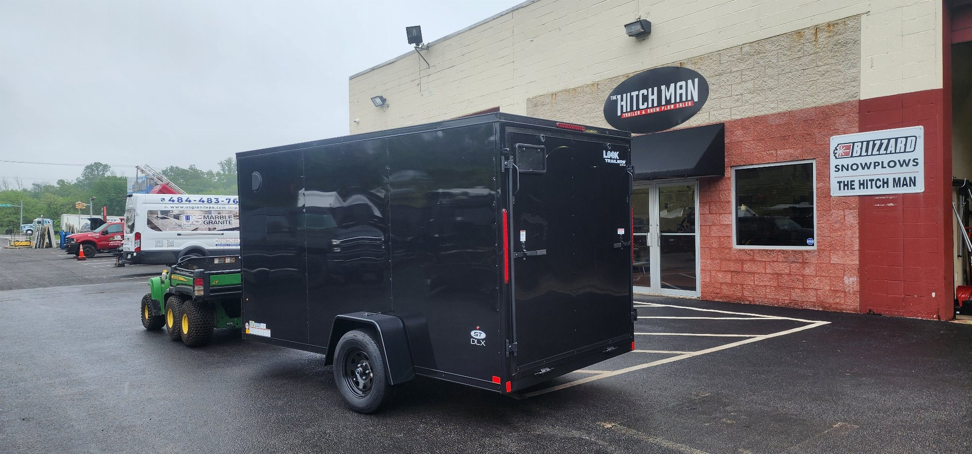 New 6 x 12 LOOK ST DLX Cargo Blackout Package 3k****E-TRAC & D-RINGS