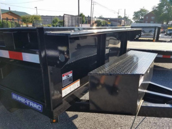 New 5 x 8 Sure Trac SD Low Pro Dump Trailer, 5k GVWR