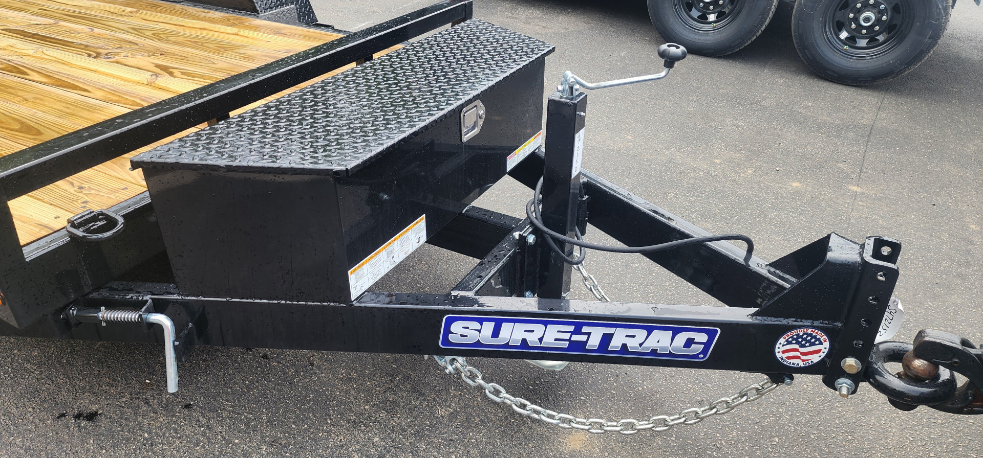 New 62in x 10 Sure-Trac Tilt Bed Equipment Trailer 6k