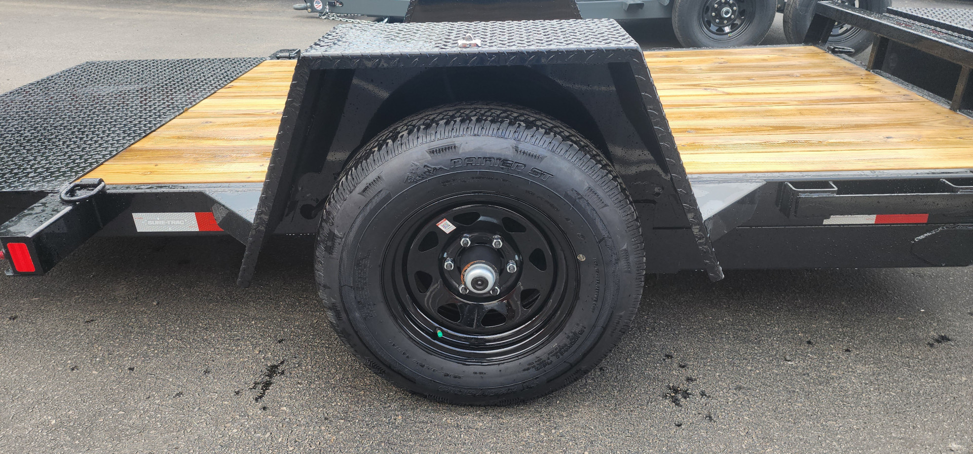 New 62in x 10 Sure-Trac Tilt Bed Equipment Trailer 6k