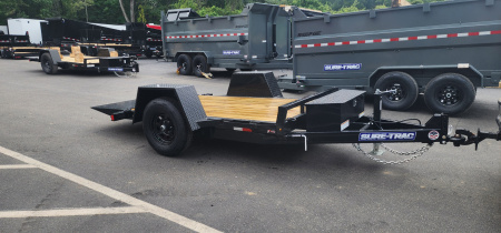 New 62in x 10 Sure-Trac Tilt Bed Equipment Trailer 6k