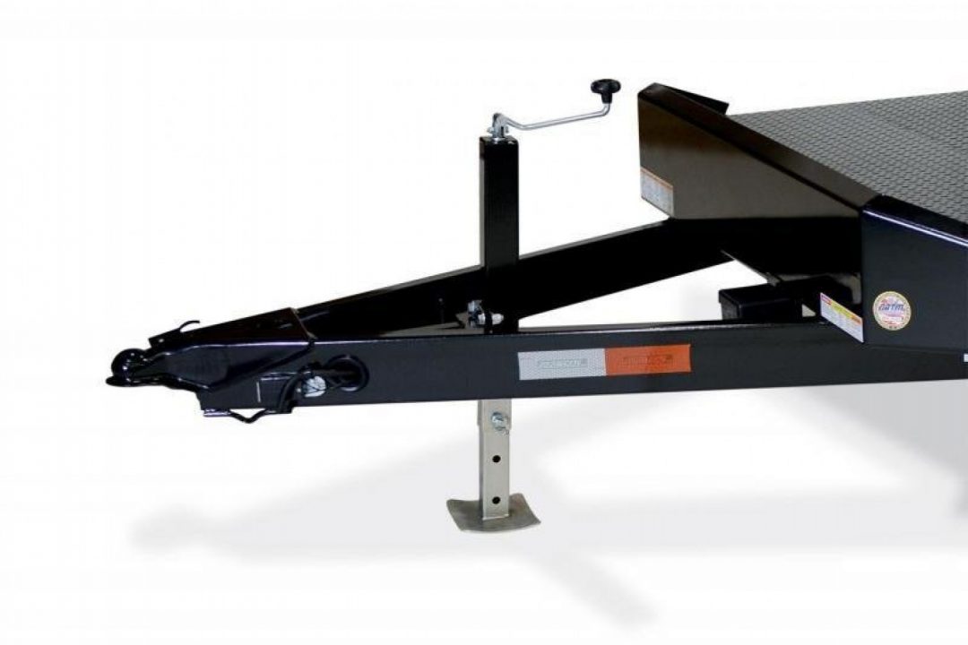 New 7 x 20 Sure Trac Steel Deck Car Hauler, 10k GVWR **w/ DS Removable Fender & Alum Wheels
