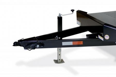 New 7 x 20 Sure Trac Steel Deck Car Hauler, 10k GVWR **w/ DS Removable Fender & Alum Wheels