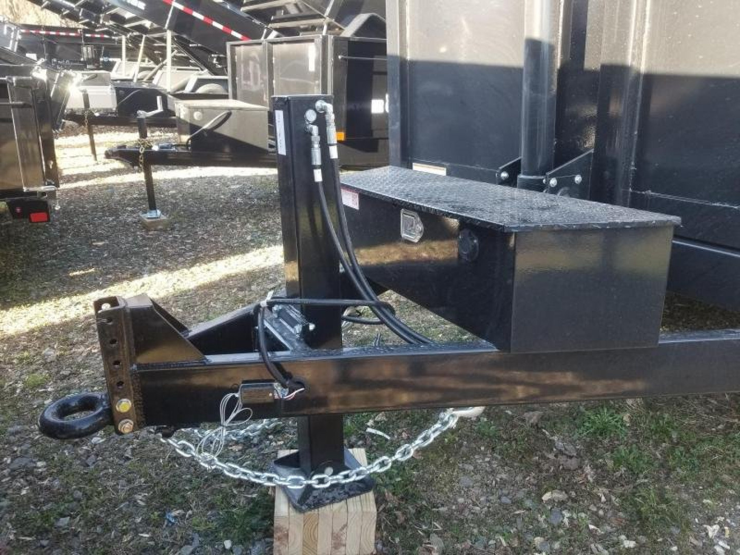 New SALE***7 x 14 Sure-Trac Low-Pro Telescopic Dump Trailer 14k w/ Hydraulic Jack