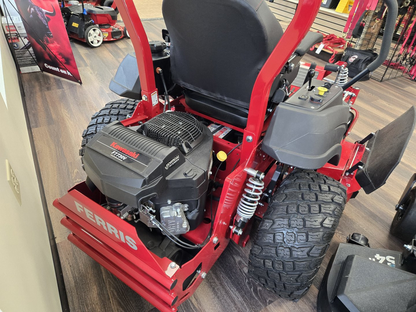 New Ferris ISX800Z 60" Commercial Zero Turn Mower, 24 HP Kawasaki FT730V, ICD+ Deck