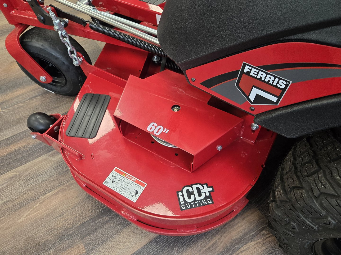 New Ferris ISX800Z 60" Commercial Zero Turn Mower, 24 HP Kawasaki FT730V, ICD+ Deck