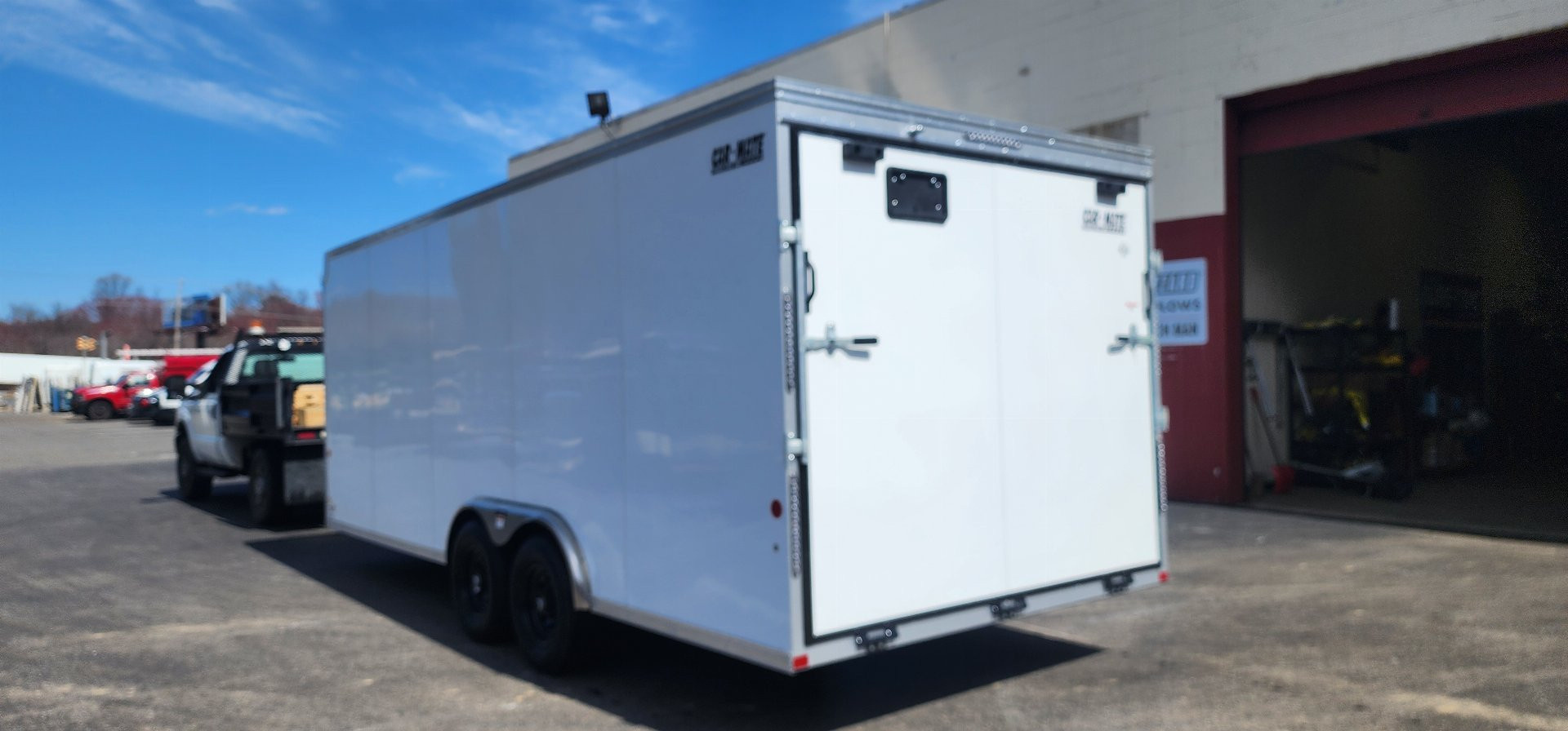 New 8 x 20 Car-Mate Custom Landscaper 10k/ Enclosed Car Trailer