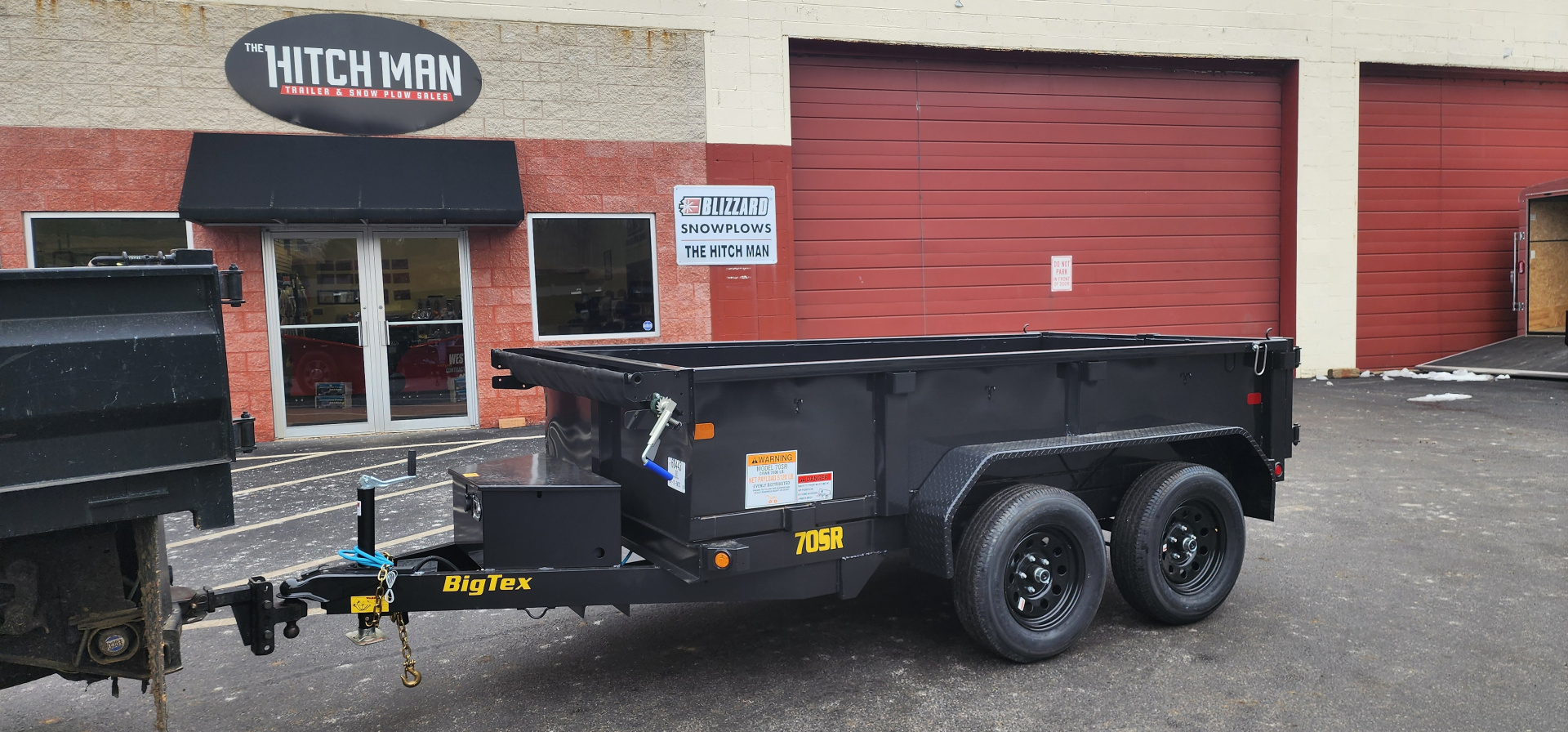 New 5 x 10 Big Tex Trailers Low Pro 70SR Dump Trailer 7k