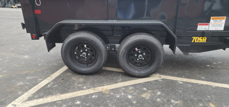 New 5 x 10 Big Tex Trailers Low Pro 70SR Dump Trailer 7k