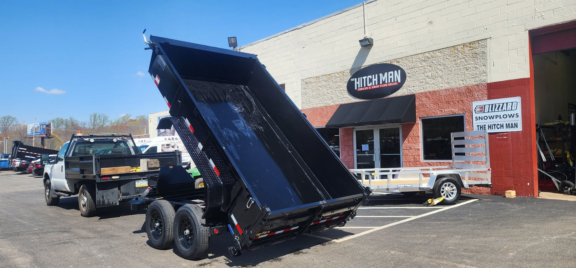 New 7 x 12 Big Tex Low Pro 14LP-12 Scissor Dump Trailer 14k