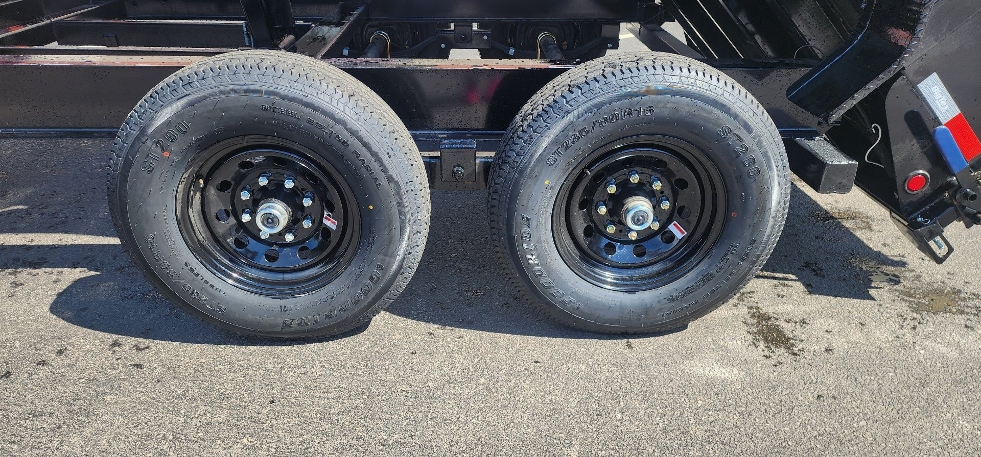 New 7 x 12 Big Tex Low Pro 14LP-12 Scissor Dump Trailer 14k