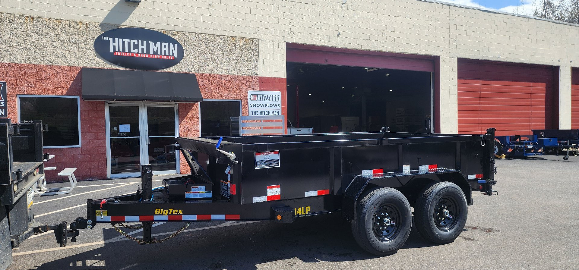 New 7 x 12 Big Tex Low Pro 14LP-12 Scissor Dump Trailer 14k