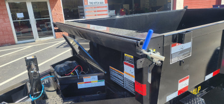 New 7 x 12 Big Tex Low Pro 14LP-12 Scissor Dump Trailer 14k