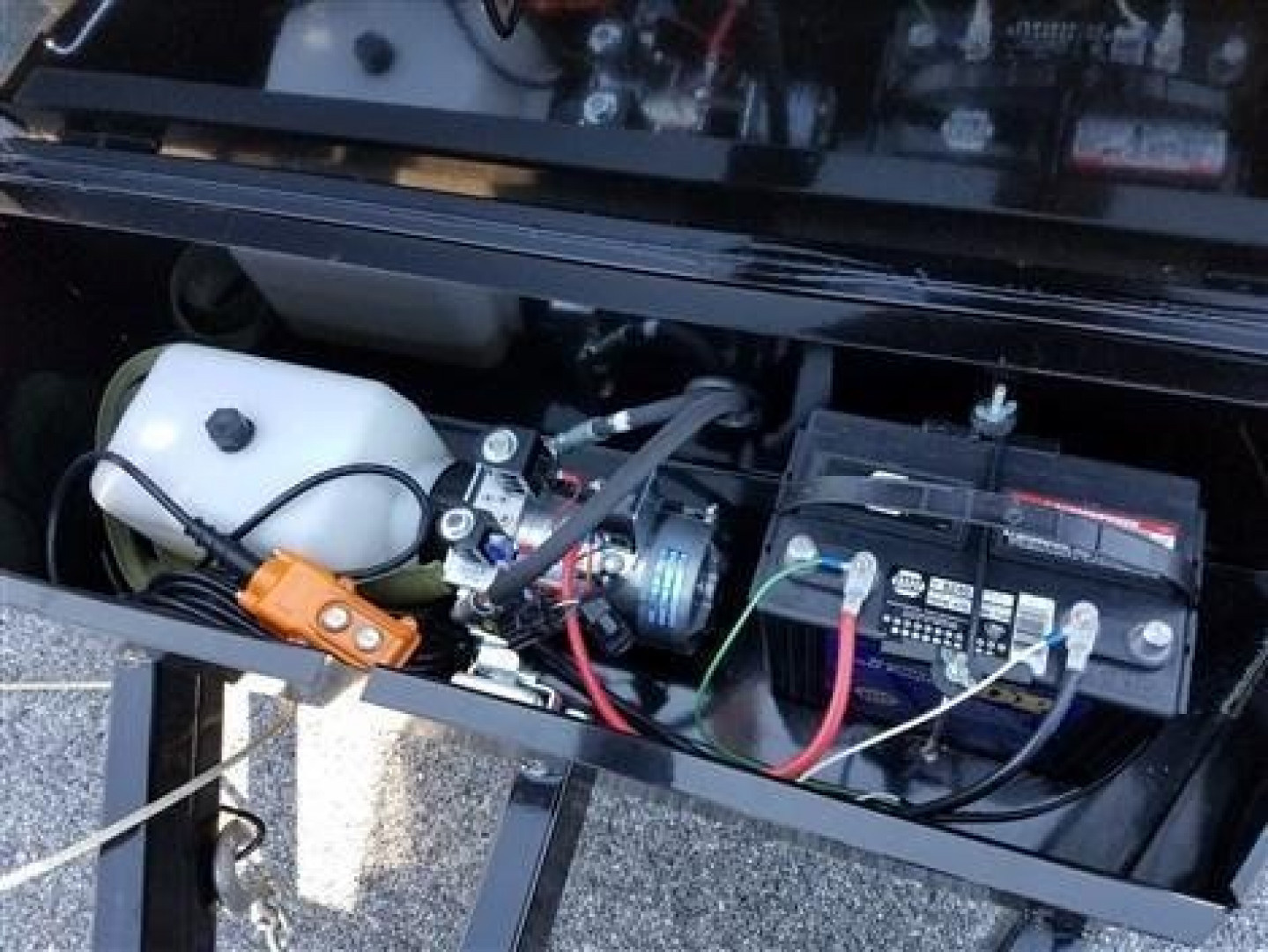 New 6 x 12 Sure Trac SD Low Profile Dump Trailer, 10k GVWR ***w/Ramps & Dual Acting Gate