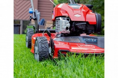 New Toro 22" Recycler Walk Power Mower, FWD w/ SMARTSTOW, High Wheel, 150cc Briggs & Stratton Engine