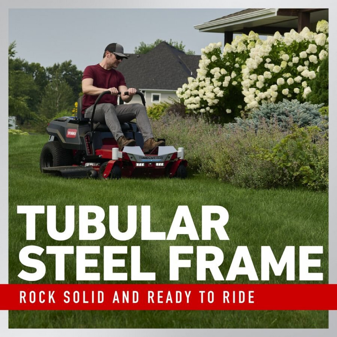 New Toro 54" E-TimeCutter Electric Zero Turn Mower w/MyRIDE Suspension, 60V Max Battery
