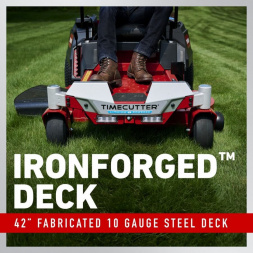 New Toro 54" E-TimeCutter Electric Zero Turn Mower w/MyRIDE Suspension, 60V Max Battery