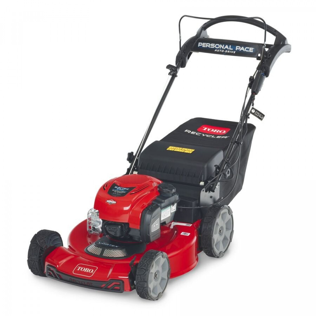 New Toro 22" Recycler Electric Start Walk Power Mower **150cc Briggs & Stratton, RWD, Personal Pace, High Wheel