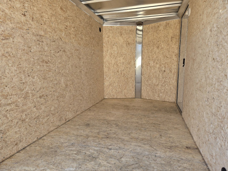 New 6 x 10 Xpress XLT Pro All-Aluminum Cargo / Enclosed Trailer, 3k GVWR ***White w/Ramp Door & 6" Extra Height