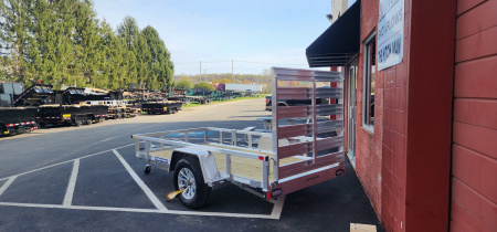 New 5 x 10 Sure-Trac Aluminum Utility Trailer 3k w/Wood Deck
