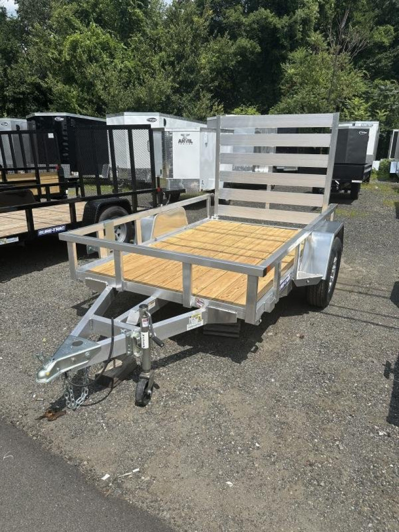 New 5 x 8 Sure-Trac Aluminum Tube Top  Utility Trailer 3k **Wood Deck