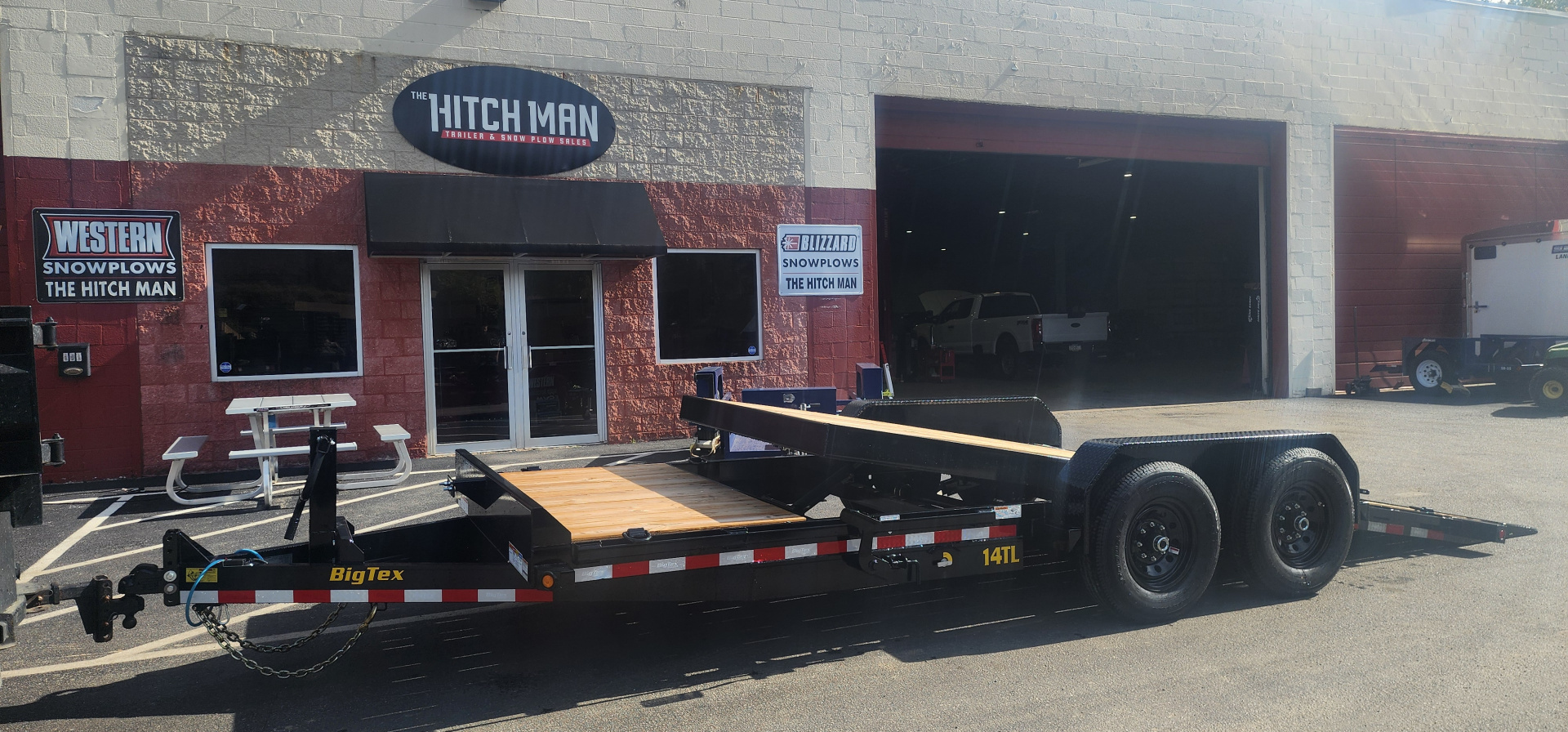 New 7 x 20 (16+4) Big Tex 14TL Tilt Equipment Trailer 14k ***REMOVABLE FENDERS