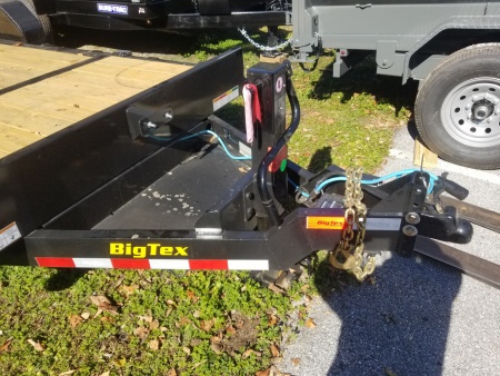 New 7 x 20 (16+4) Big Tex 14TL Tilt Equipment Trailer 14k ***REMOVABLE FENDERS