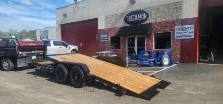 New 7 x 20 (16+4) Big Tex 14TL Tilt Equipment Trailer 14k ***REMOVABLE FENDERS