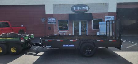 New 6 x 12 Sure-Trac 14  Steel High Side Landscape Trailer 3k
