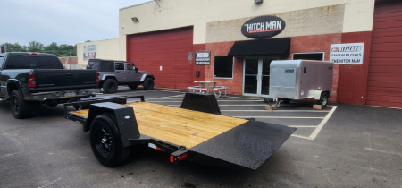 New 78in x 12 Sure-Trac Tilt Bed Equipment Trailer 7.8k