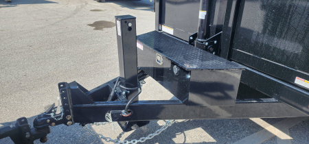 New SALE***7 x 12 Sure-Trac HD Low-Pro Telescopic Dump Trailer 14k w/ Hydraulic Jack