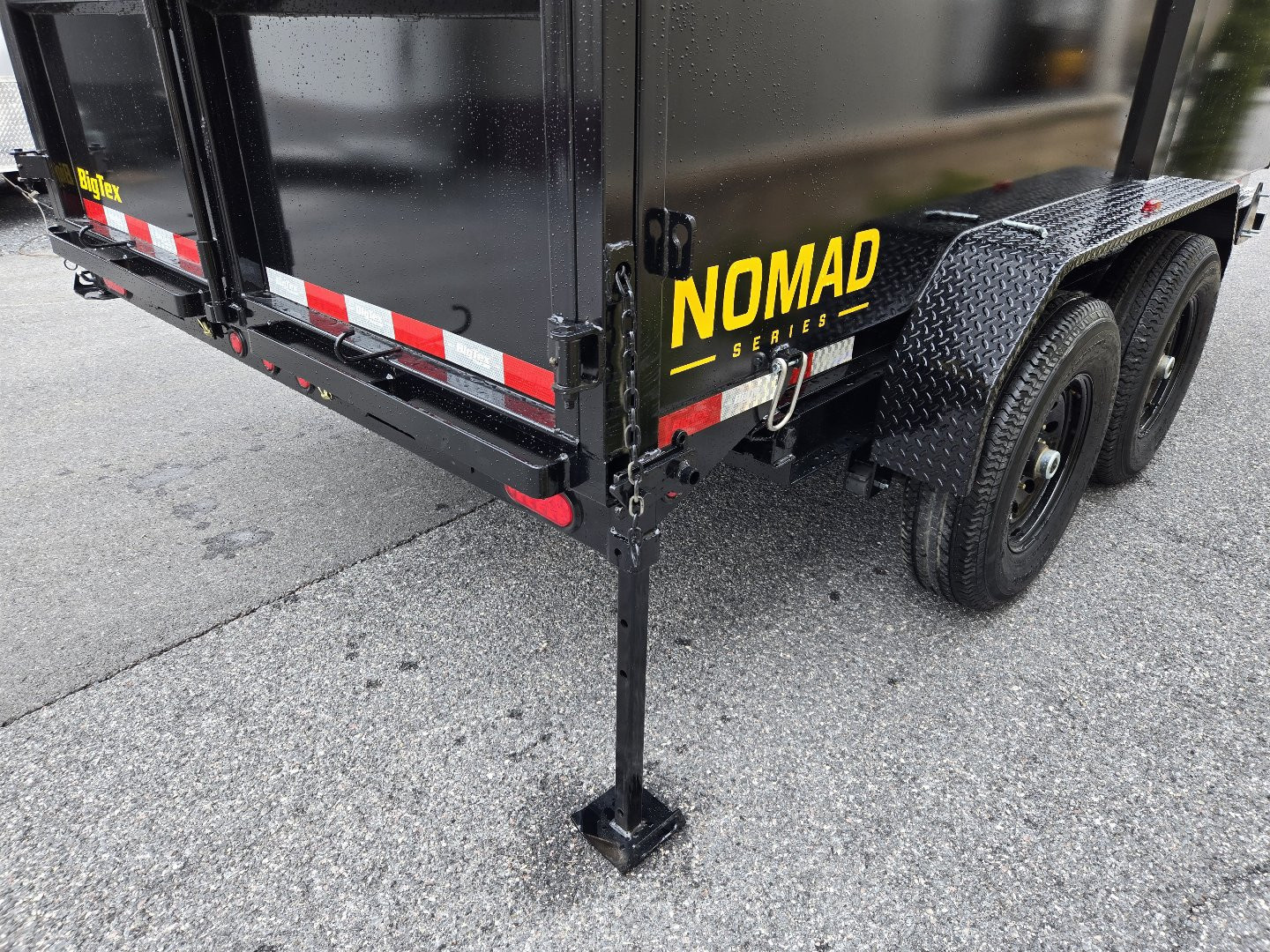 New 7 x 14 Big Tex NOMAD 14LX 48" High Side Low Pro Dump Trailer, 14k GVWR ***Scissor Hoist w/Power Up, Power Down & Gravity Down