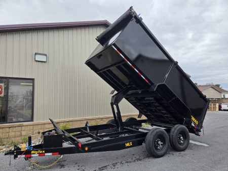 New 7 x 14 Big Tex NOMAD 14LX 48" High Side Low Pro Dump Trailer, 14k GVWR ***Scissor Hoist w/Power Up, Power Down & Gravity Down