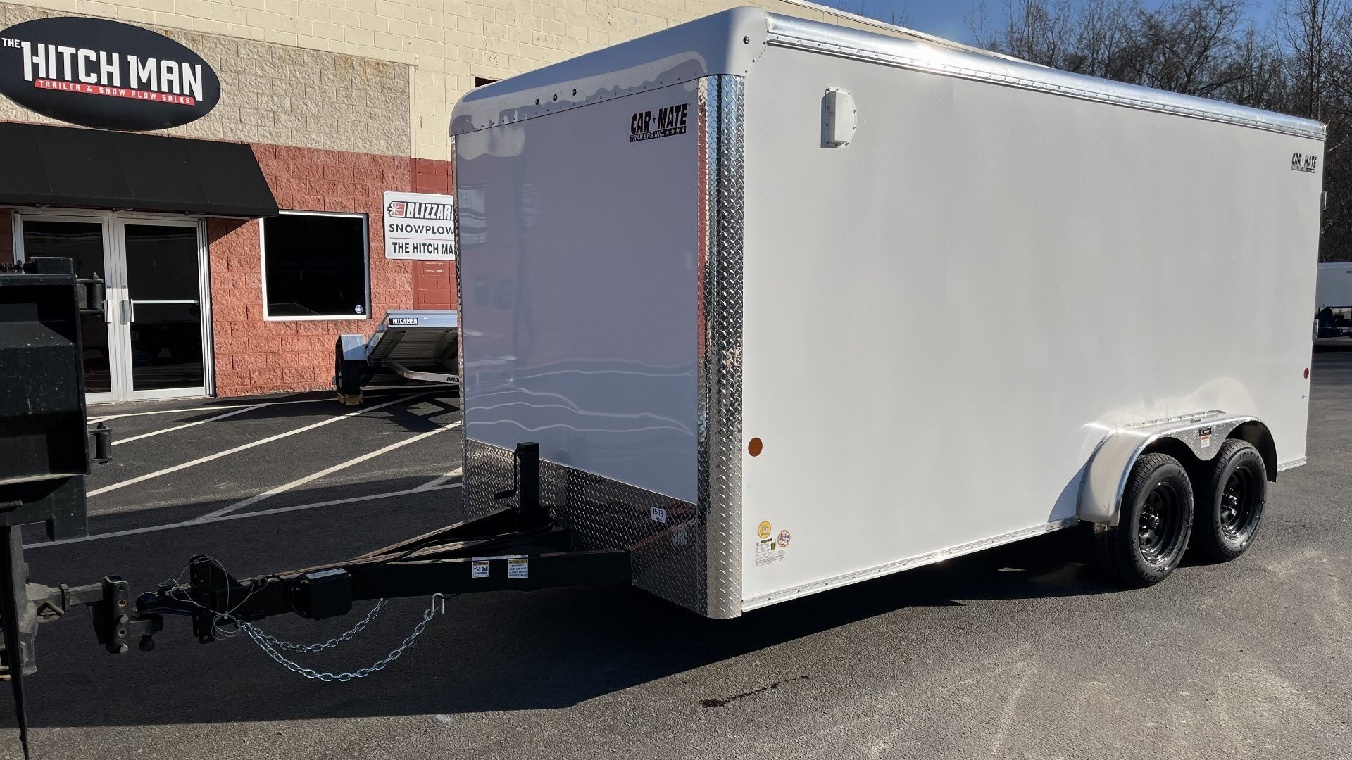 New 7 x 16 Car-Mate Custom Cargo Landscaper HD tongue 7k