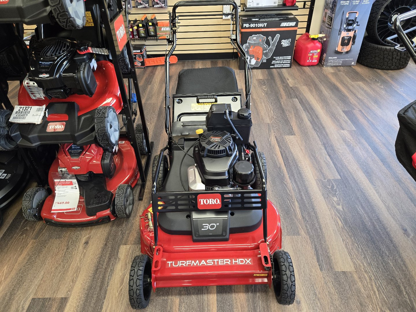 New TORO 30" HDX Commercial Walk Power Mower, 179cc Kawasaki FJ180V