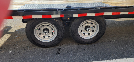 New 8.5 x 22 Sure-Trac HD Power-Tilt Deck Over Equipment Trailer 15K