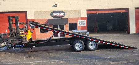 New 8.5 x 22 Sure-Trac HD Power-Tilt Deck Over Equipment Trailer 15K